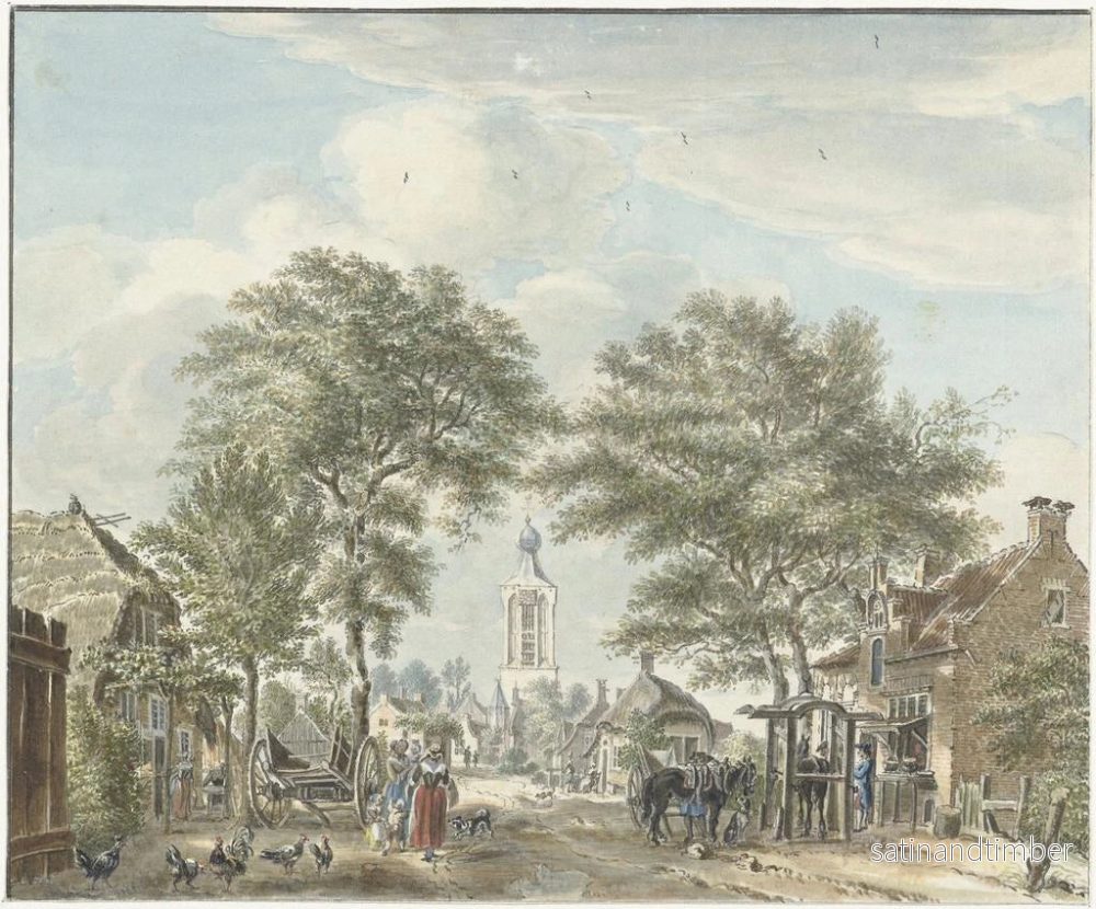 Reproduktion av målningen Vue de Scherpenzeel - Jan de Beijer - Bild 2