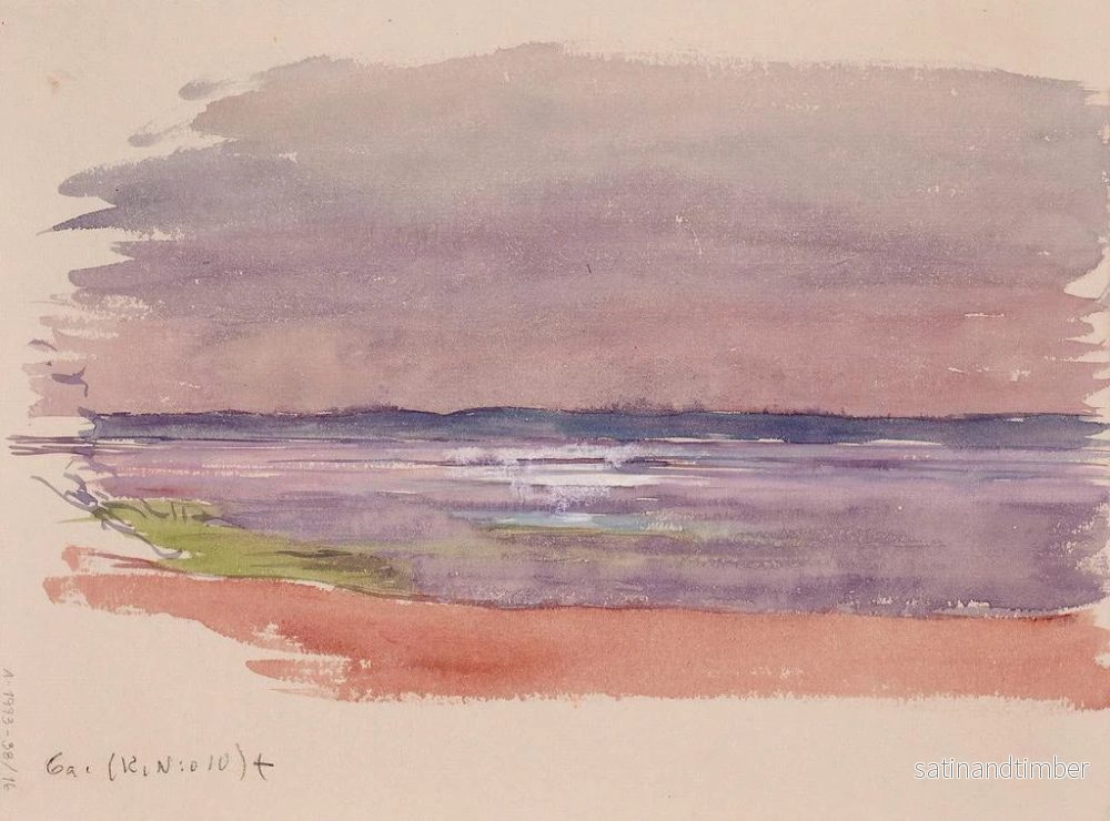 Reproduktion av målningen av sjö eller marint landskap - Eero Järnefelt - Bild 2