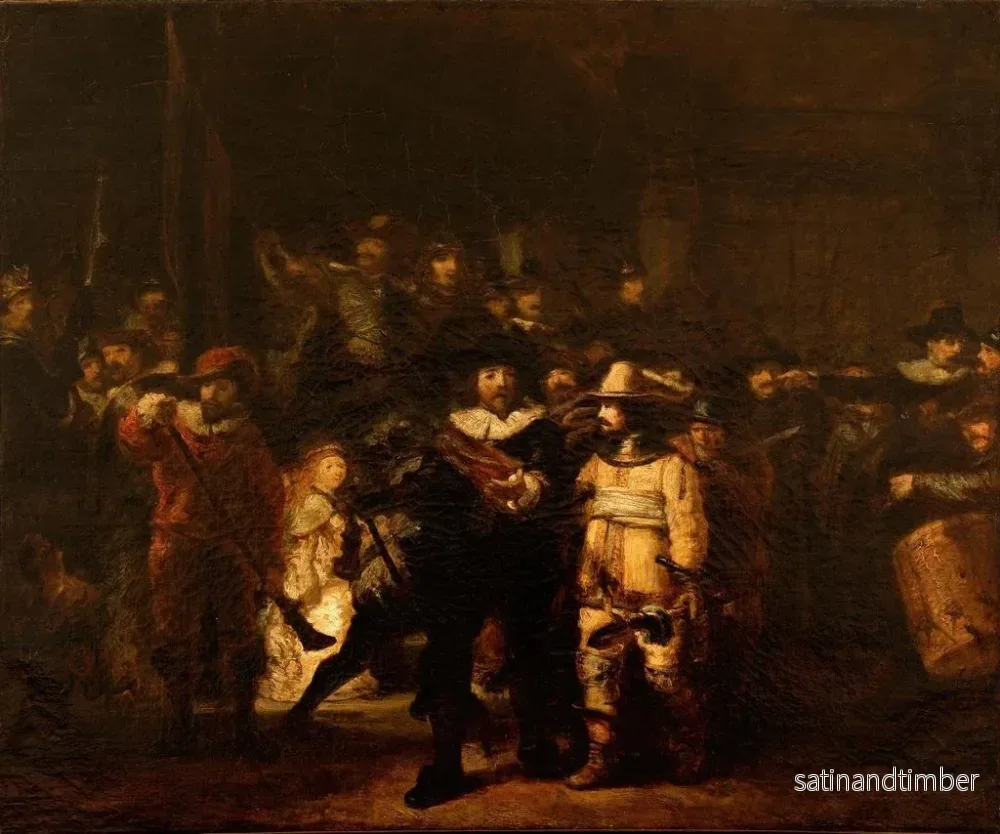 Reproduktion av målningen La Ronde de nuit - Félix Ziem - Bild 2