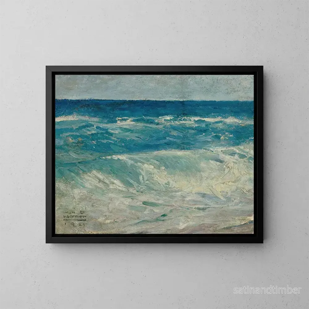 Reproduktion av målningen Marine - William Henry Dethlef Koerner