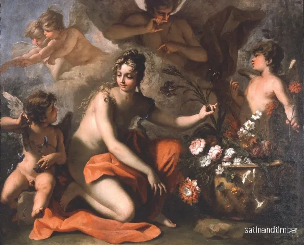 Reproduktion av målningen Flore - Sebastiano Ricci - Bild 2