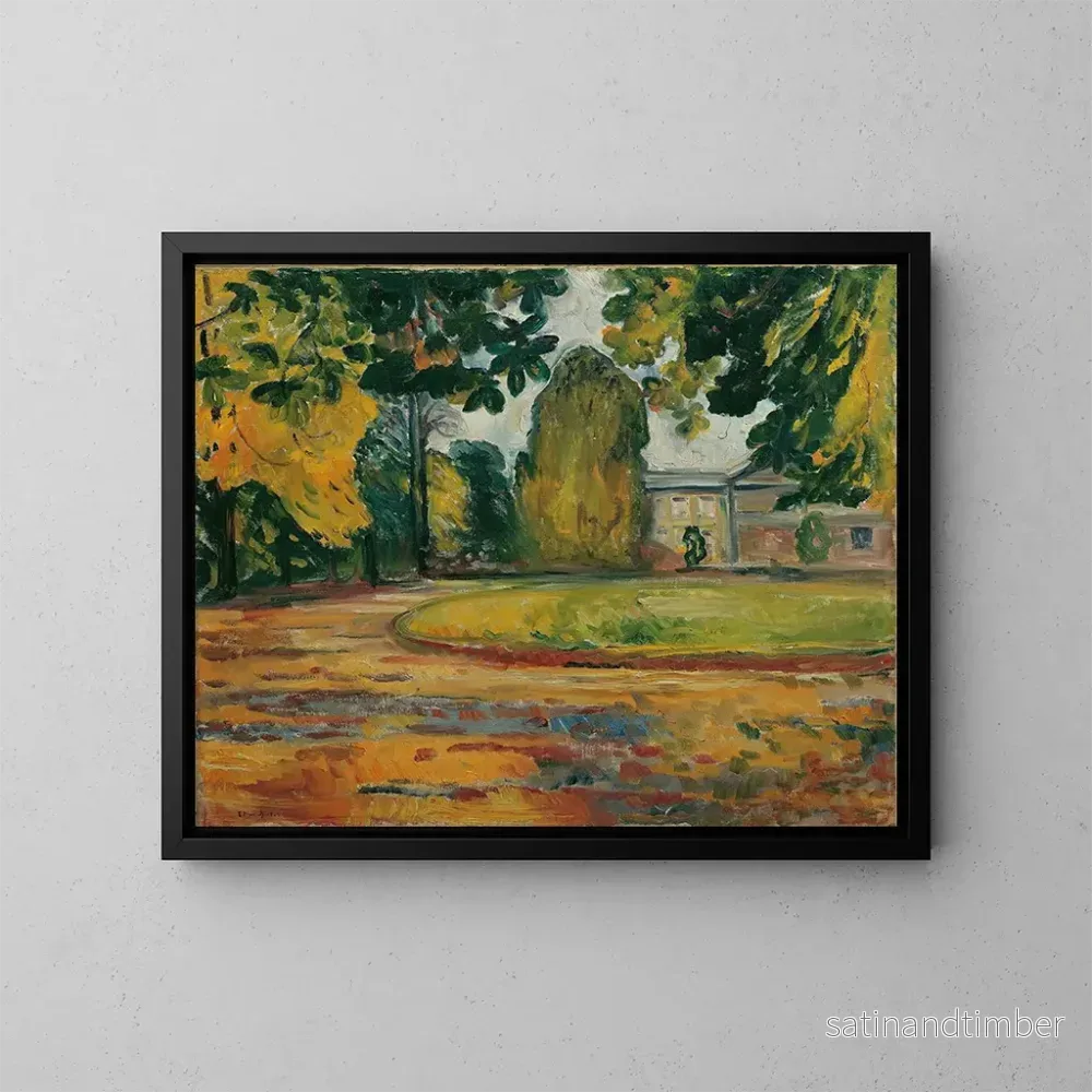 Reproduktion av målningen Parc à Ksen - Edvard Munch