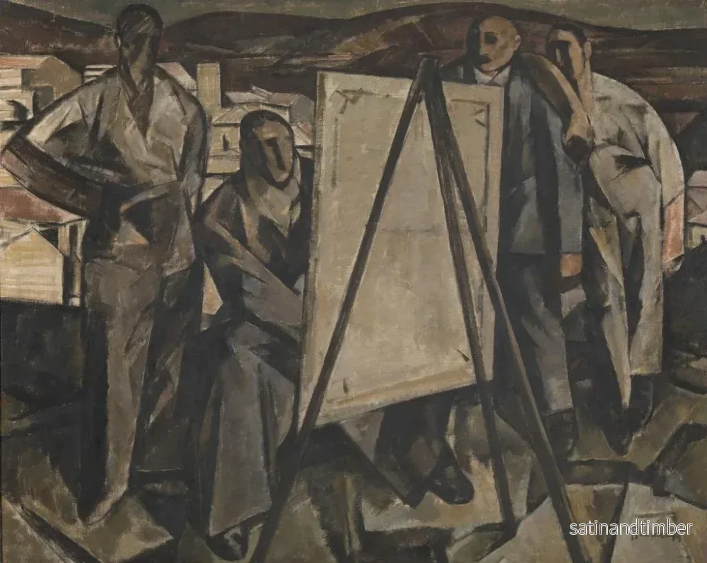 Reproduktion av målningen Le peintre Ramah 1922 - Ramah - Bild 2