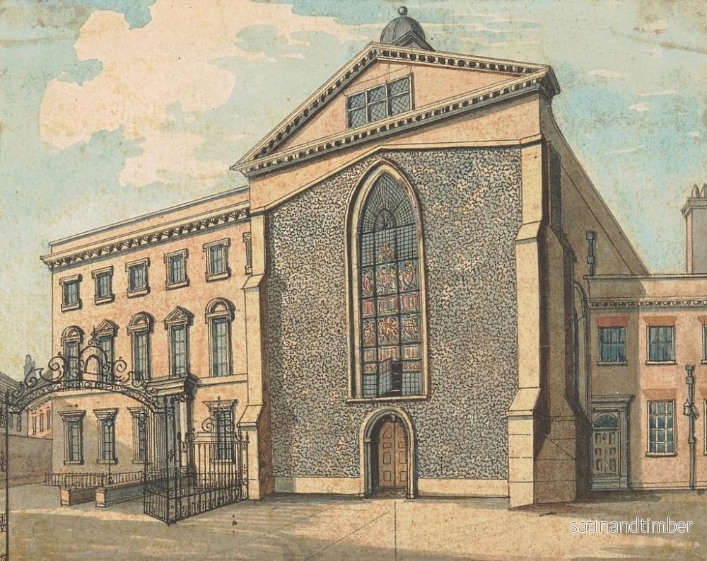 Reproduktion av målningen Chapelle Rolls - Samuel Ireland - Bild 2