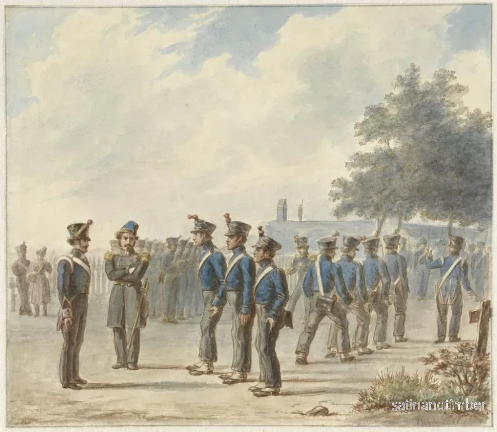 Reproduktion av målningen Tir à la campagne 1830 - Gerret Jansz van de Poll - Bild 2