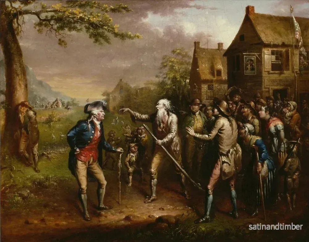 Reproduktion av målningen Rip Van Winkle - John Quidor - Bild 2