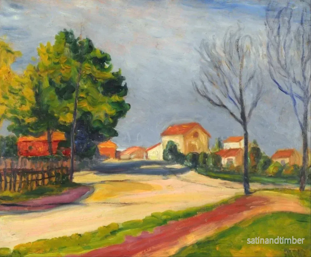 Reproduktion av målningen Environs de Paris - Ramon Silva - Bild 2