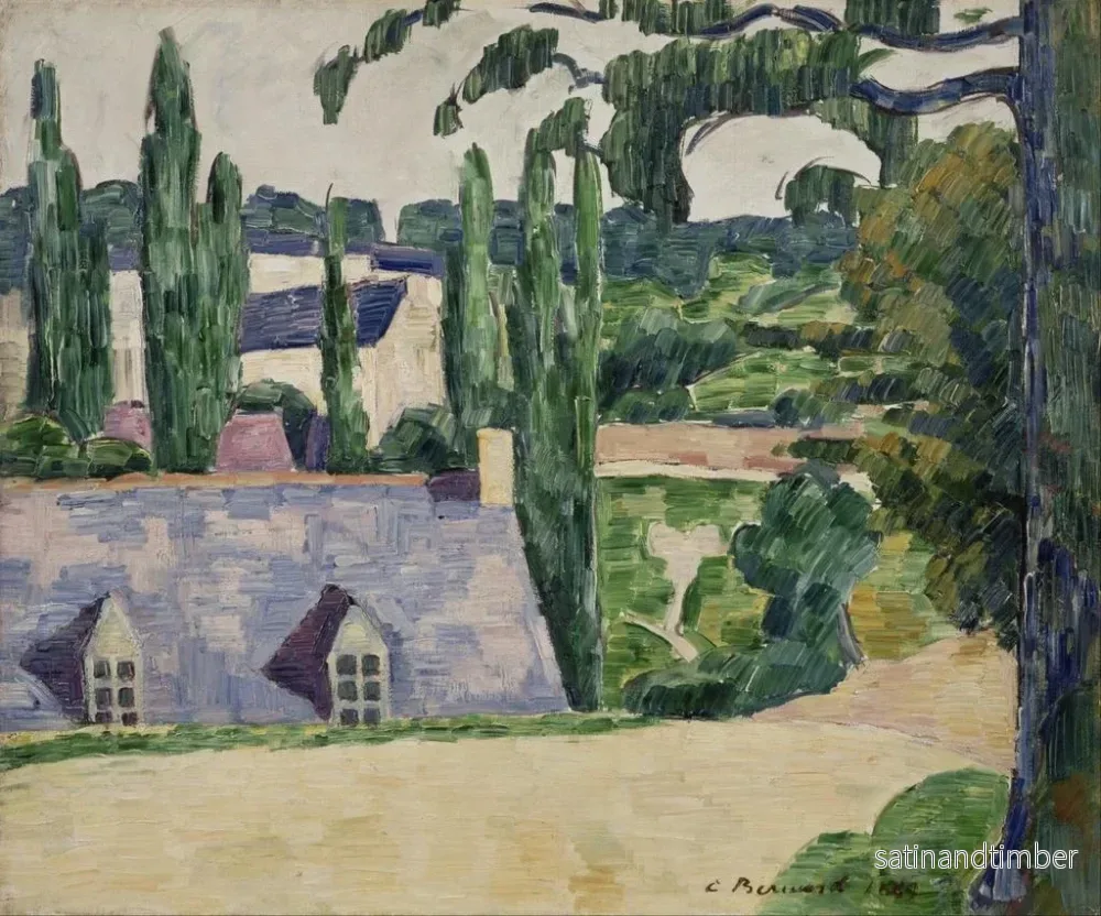 Reproduktion av målningen Landskap vid Pont-Aven - Émile Bernard - Bild 2