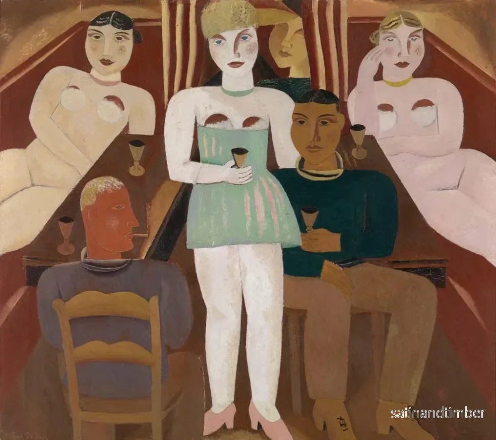Reproduktion av målningen La bonne maison - Gustave De Smet - Bild 2