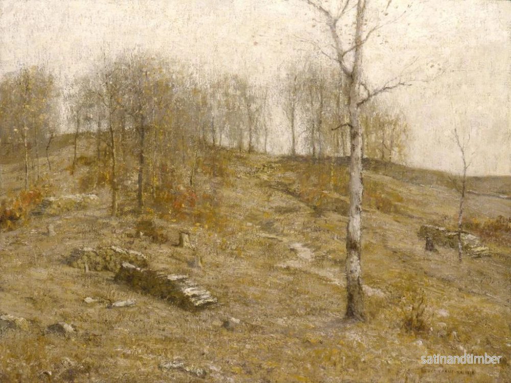 Reproduktion av målningen Höjdpunkter i december - Bruce Crane - Bild 2