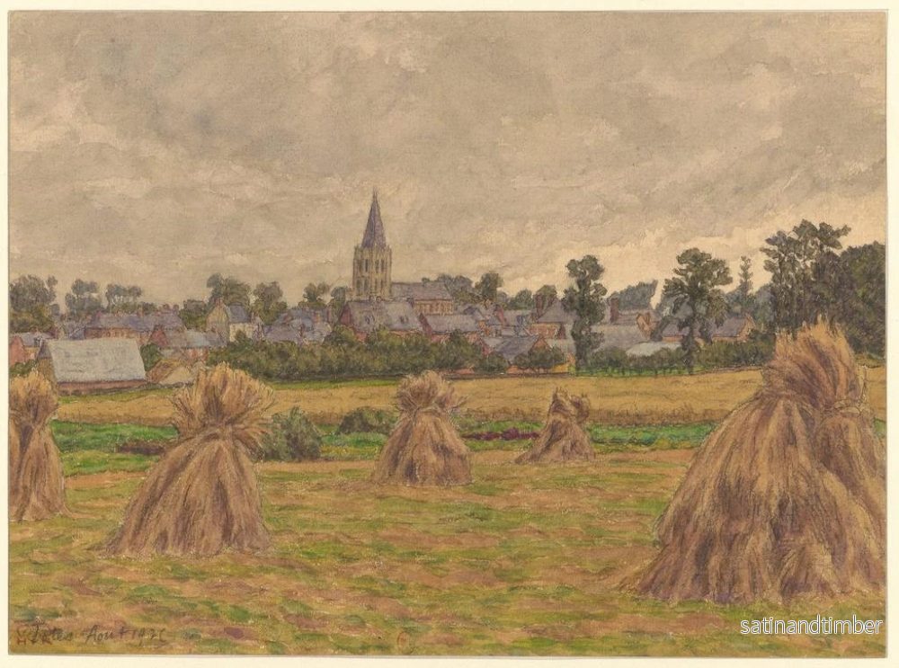 Reproduktion av målningen Têtes - Henri Rivière - Bild 2