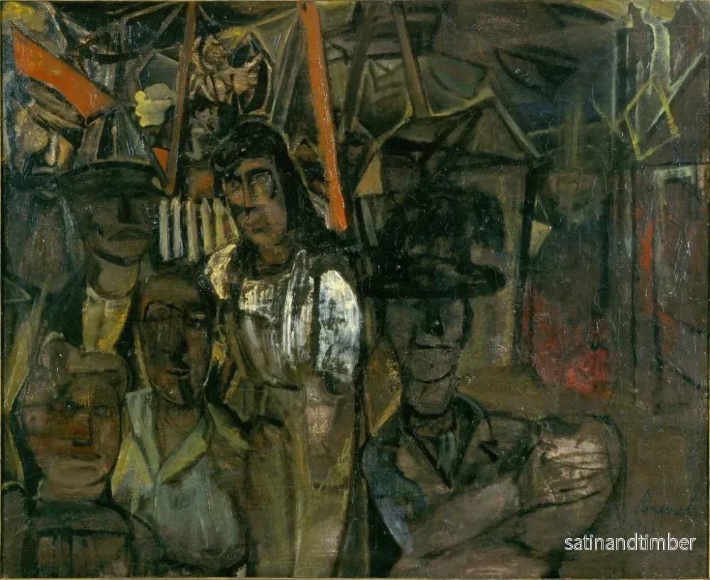 Reproduktion av målningen Fête foraine - Constant Permeke - Bild 2