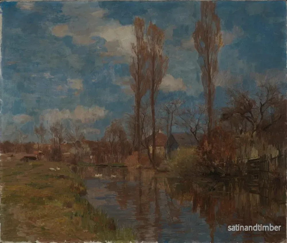 Reproduktion av målningen Avant-printemps - Fanny Edle von Geiger-Weishaupt - Bild 2