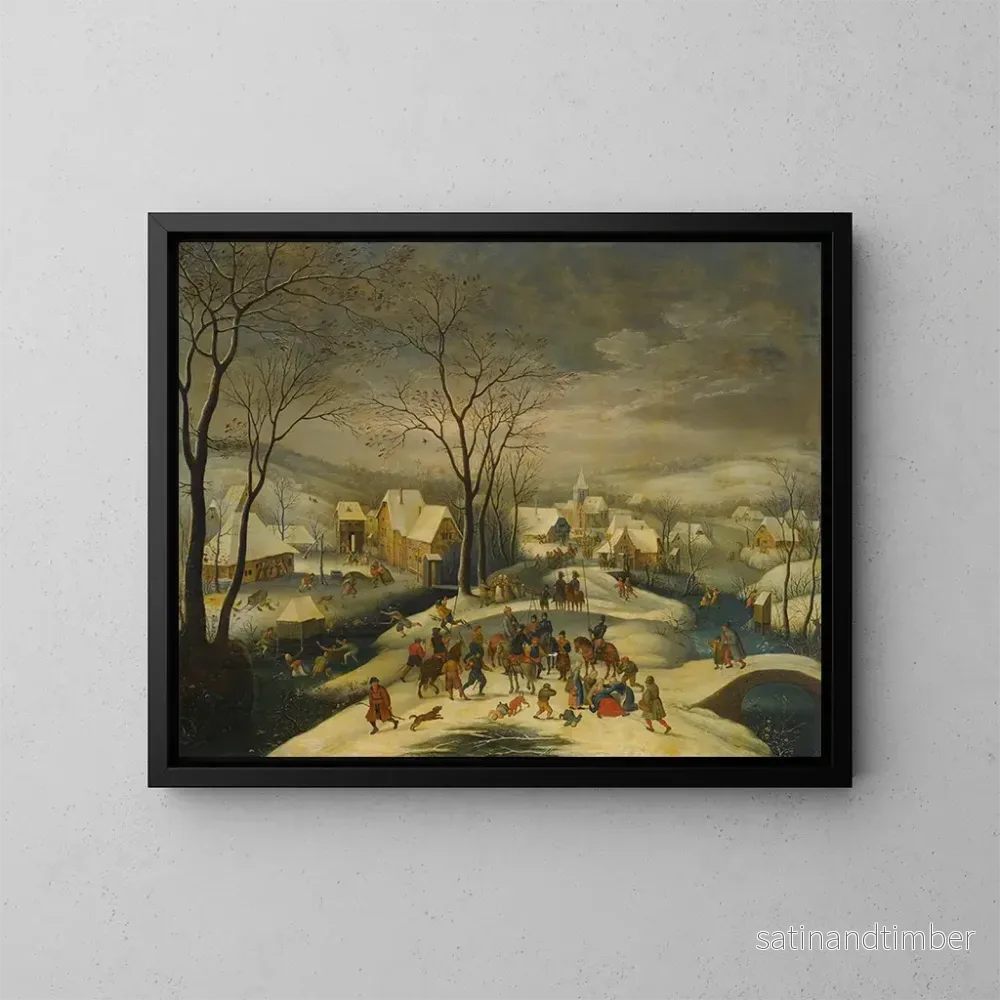 Reproduktion av målningen Le Massacre des Innocents - Jacob Grimmer