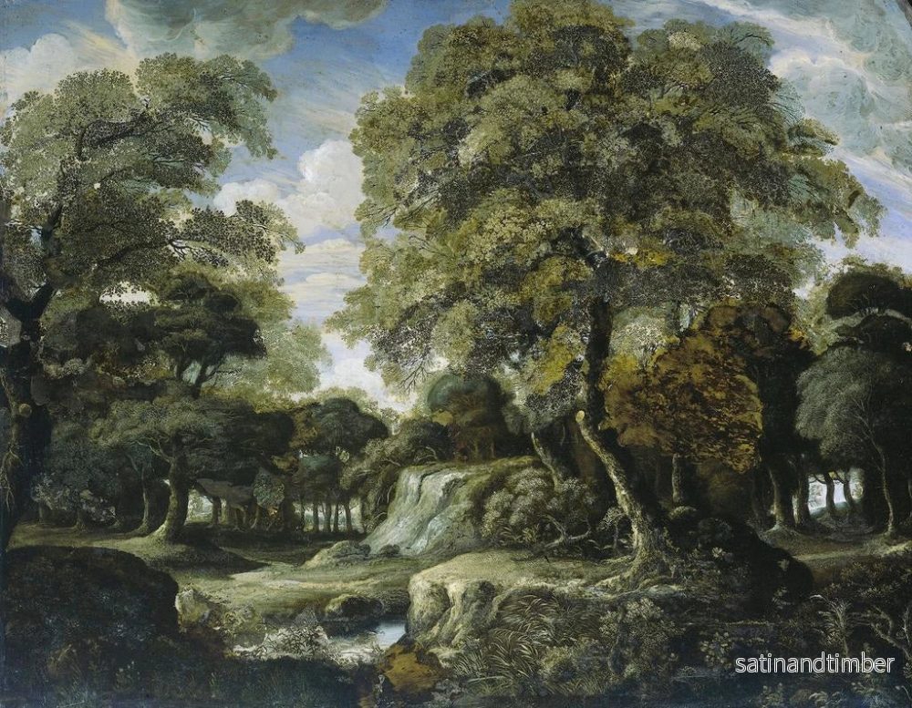 Reproduktion av målningen Vy i skogen - Jan van der Heyden - Bild 2