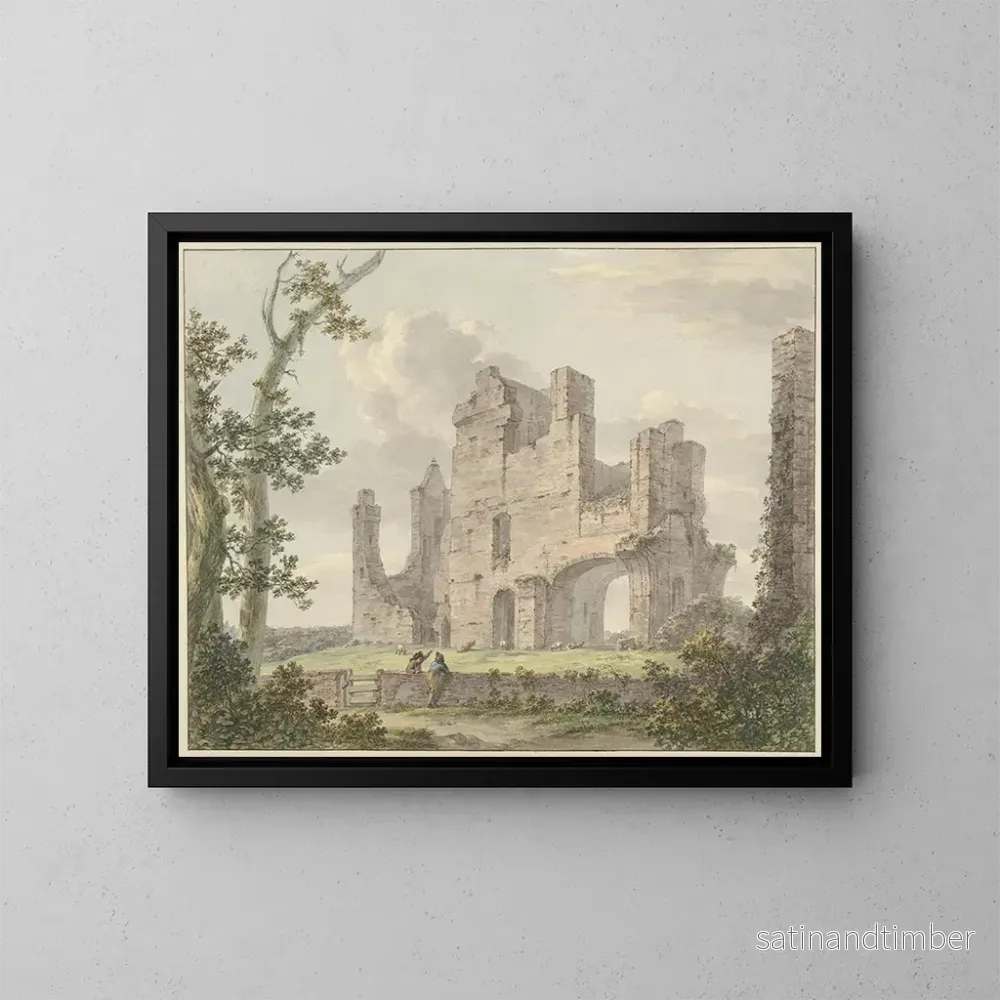 Reproduktion av målningen Rune de l’abbaye de Rijnsburg – Hermanus Numan Reproduktion av målningen Rune de l’abbaye de Rijnsburg – Hermanus Numan