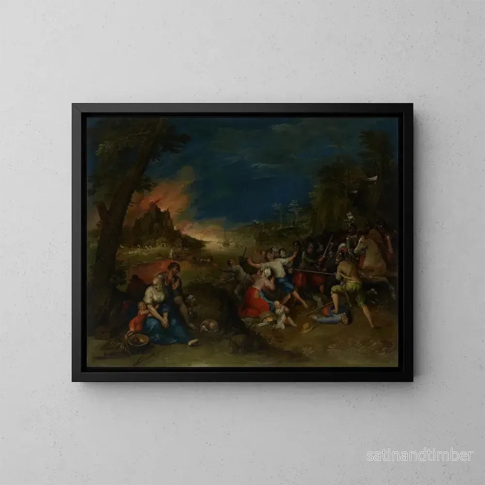 Reproduktion av målningen Allégorie de la guerre – Frans Francken le Jeune Reproduktion av målningen Allégorie de la guerre – Frans Francken le Jeune