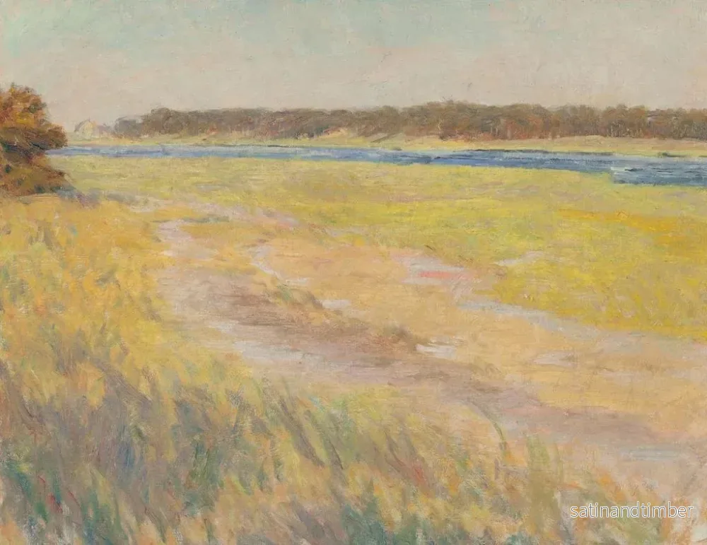 Reproduktion av målningen Landskap en våreftermiddag - Charles Henry Hayden - Bild 2