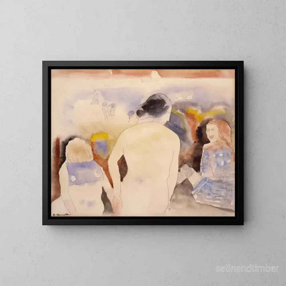 Reproduktion av målningen Oskapat konsttryck - Charles Demuth