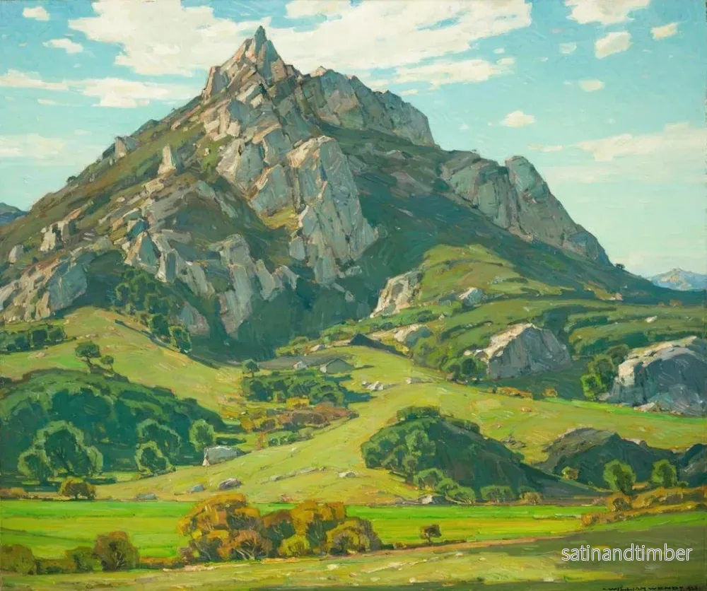 Reproduktion av målningen Där naturens gud har verkat - William Wendt - Bild 2