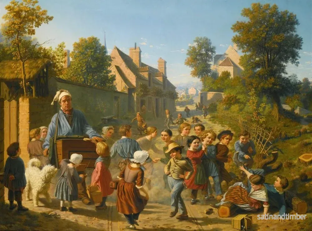 Reproduktion av målningen Le Faiseur de musique - Rudolf Zink - Bild 2