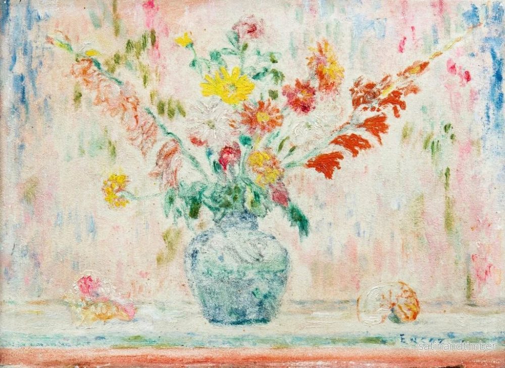 Reproduktion av målningen Blommor och snäckor - James Ensor - Bild 2