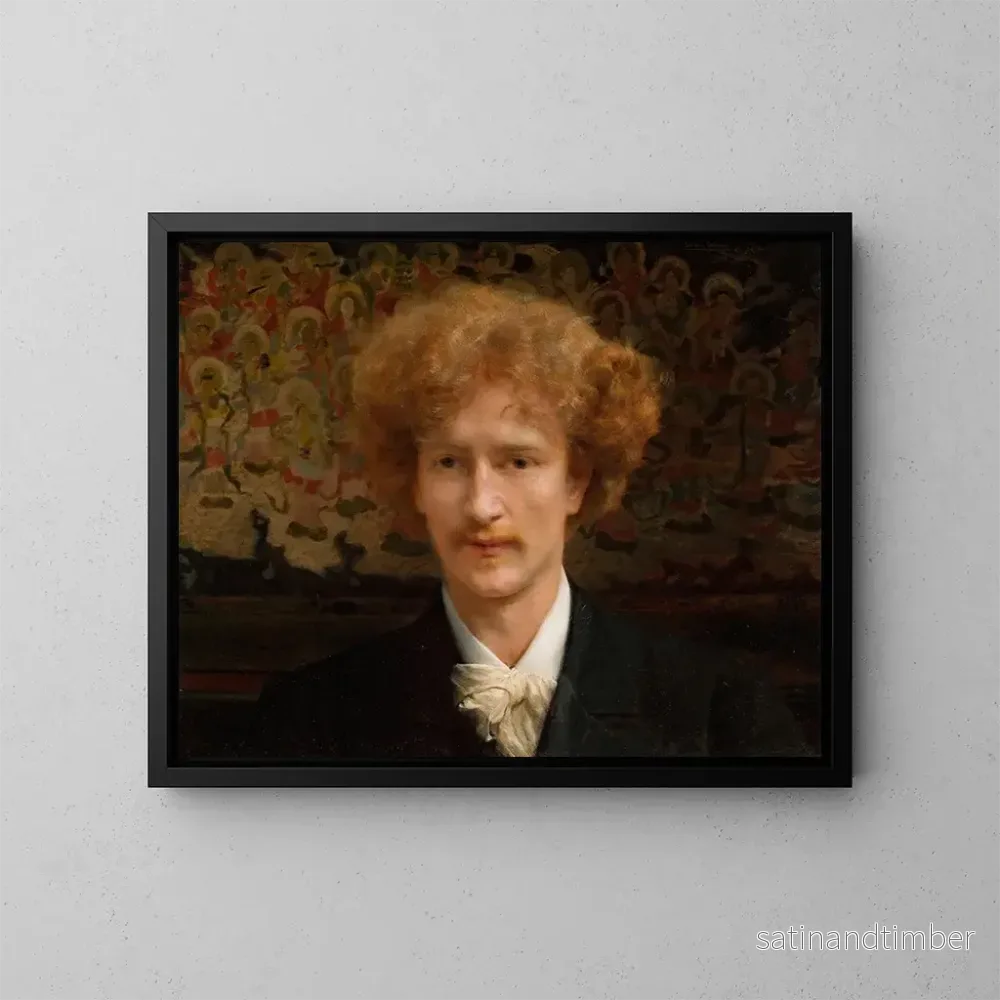 Reproduktion av målningen Porträtt av Ignacy Jan Paderewski 1860-1941 – Lawrence Alma-Tadema