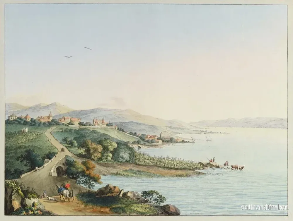 Reproduktion av målningen Vé de Nion - Carl Ludwig Hackert - Bild 2
