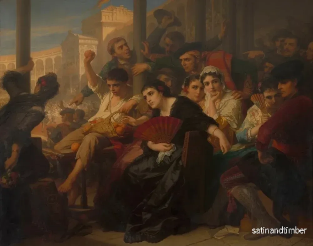 Reproduktion av målningen Bravo torero - Nicaise De Keyser - Bild 2