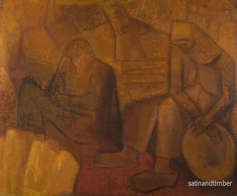 Reproduktion av målningen Les cueilleurs de coques - Constant Permeke - Bild 2