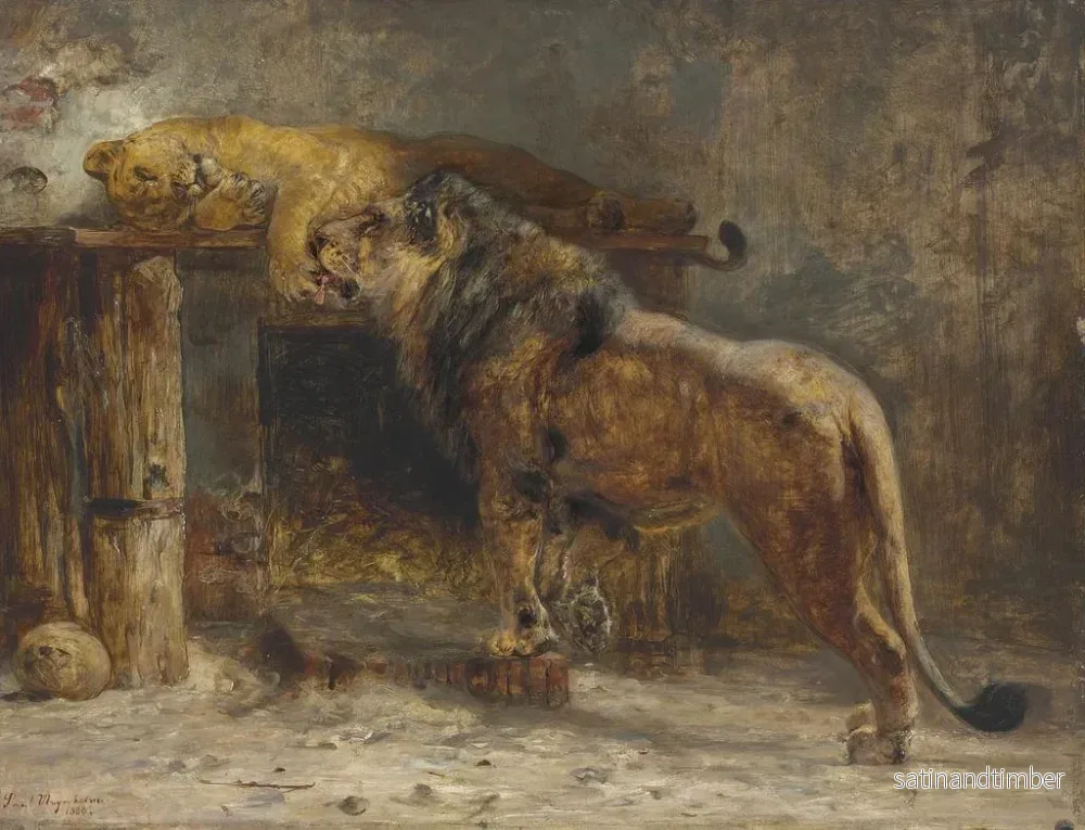 Reproduktion av målningen Le Baiser de la main - Paul Friedrich Meyerheim - Bild 2