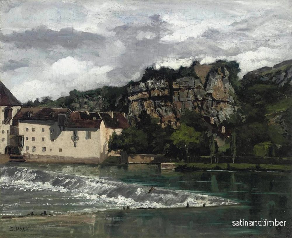 Reproduktion av målningen Les falaises de Launde - Cherubino Pat - Bild 2