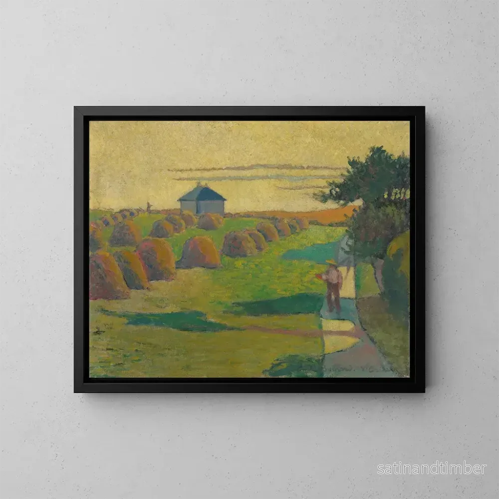 Reproduktion av målningen Saint-Briac - Émile Bernard