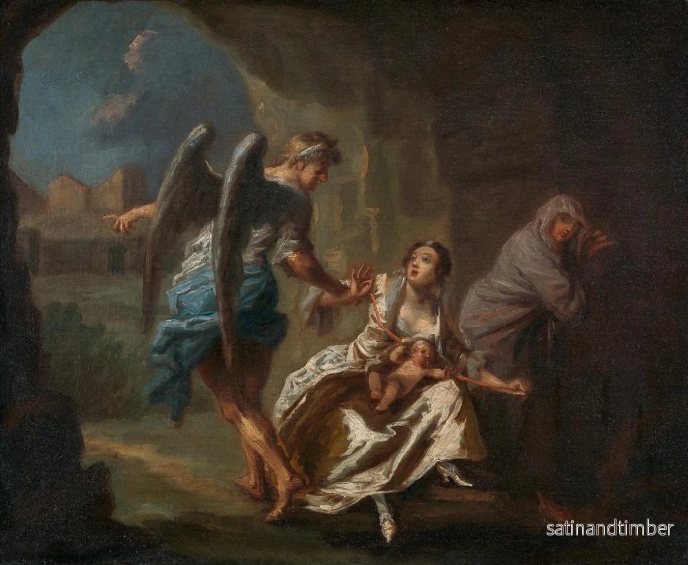 Reproduktion av målningen L'Ange de la Miséricorde - Joseph Highmore - Bild 2
