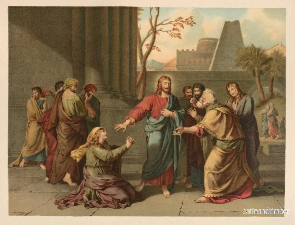 Reproduktion Bibel guldåldern av klassiker – Jan Ladislaw Skora — plansch 087 - Bild 2