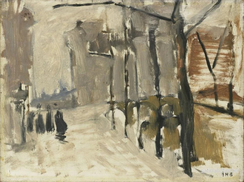 Reproduktion av målningen Vy i Den Haag - George Hendrik Breitner - Bild 2