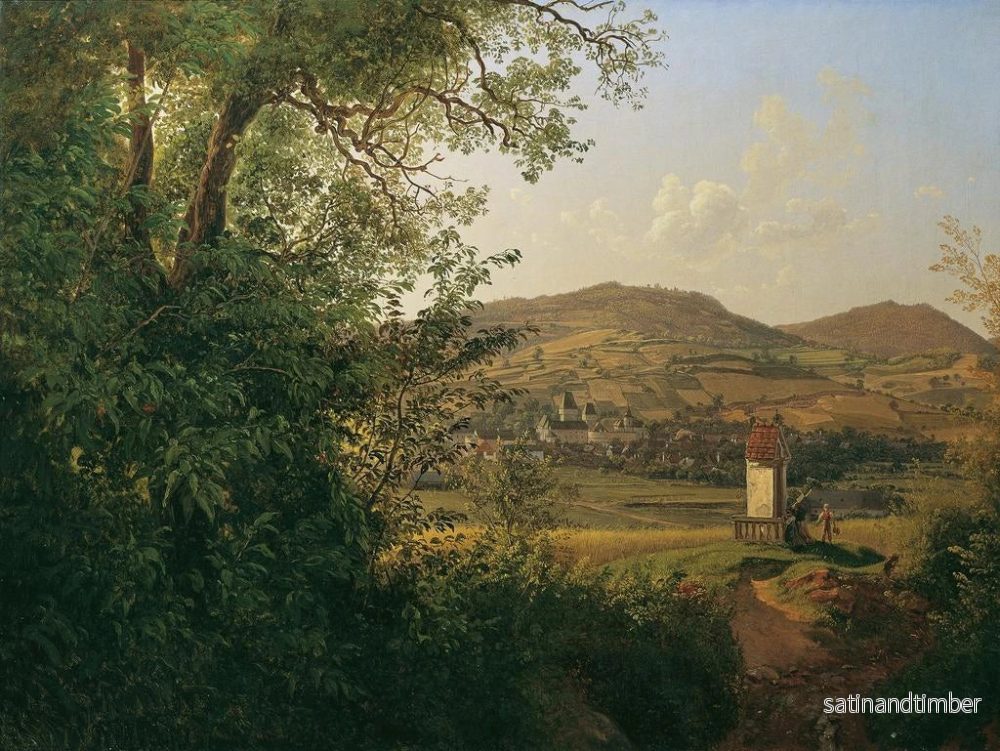 Reproduktion av målningen Vue de Pggstall - Joseph Rebell - Bild 2