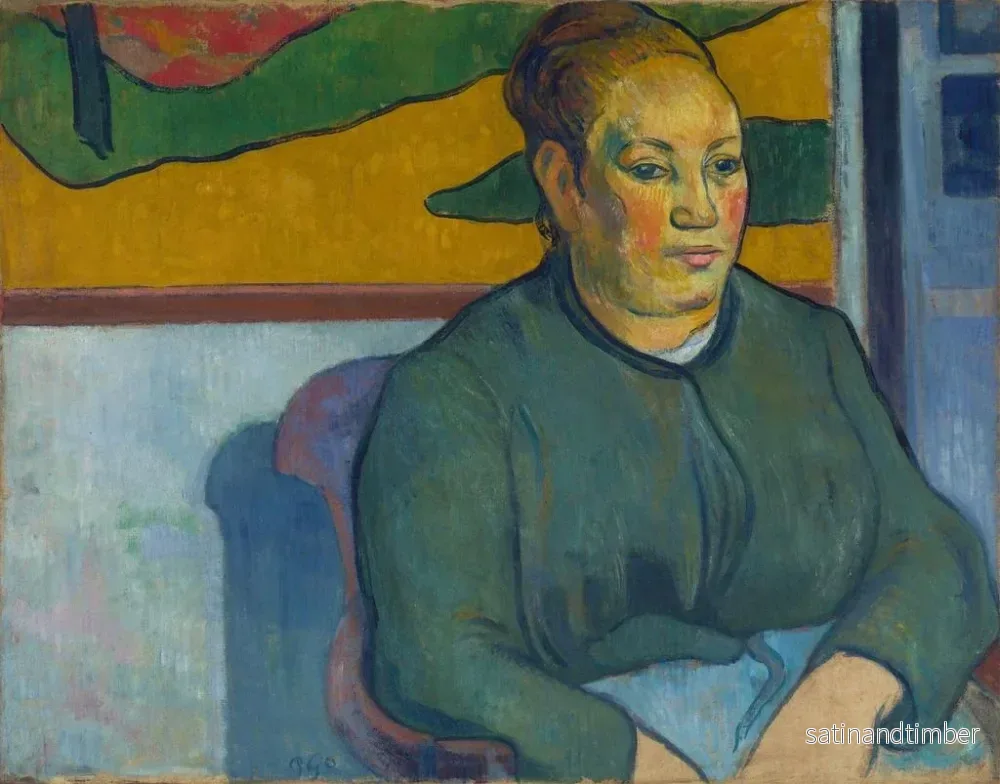 Reproduktion av målningen Madame Roulin - Paul Gauguin - Bild 2