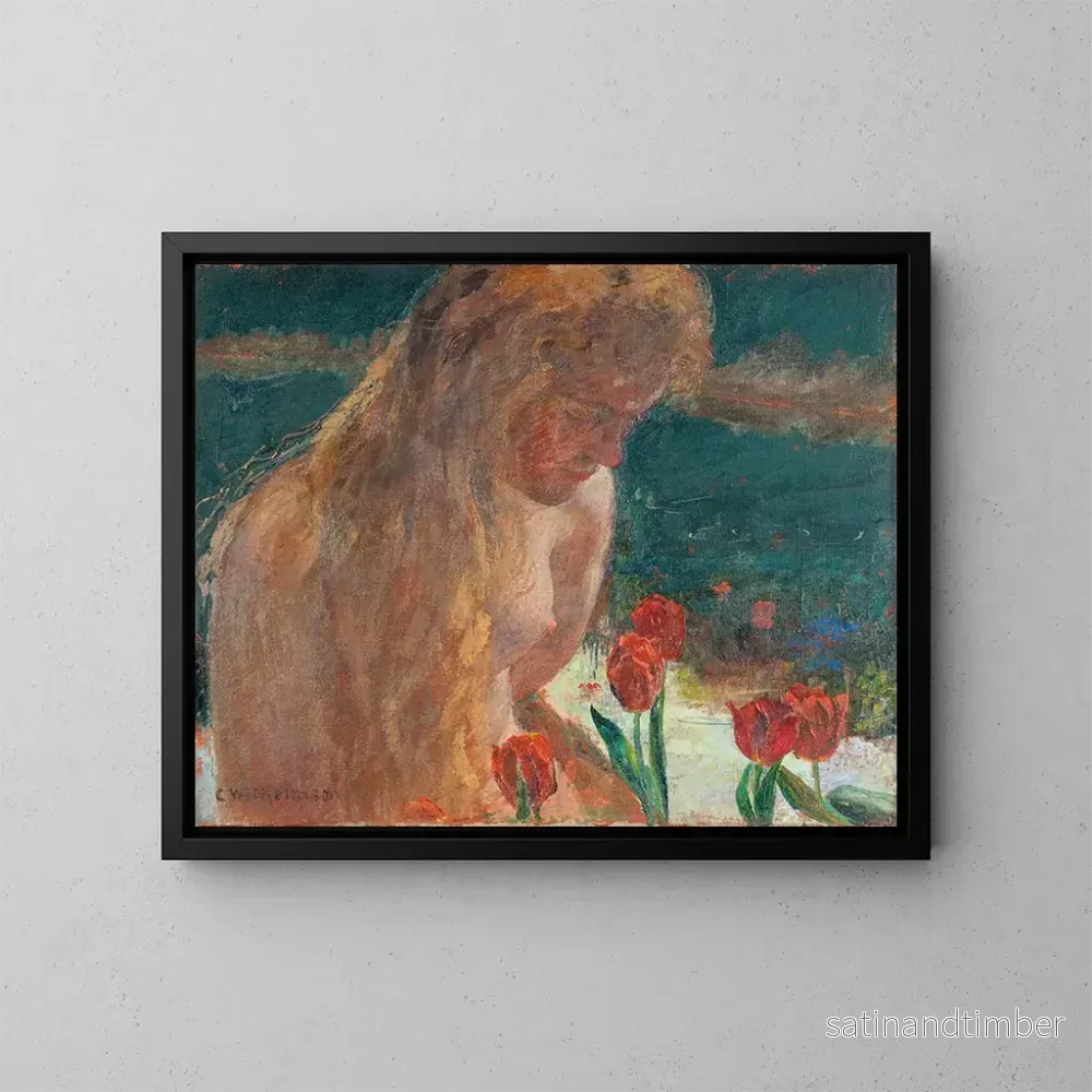 Reproduktion av målningen Ondine - Carl Wilhelmson