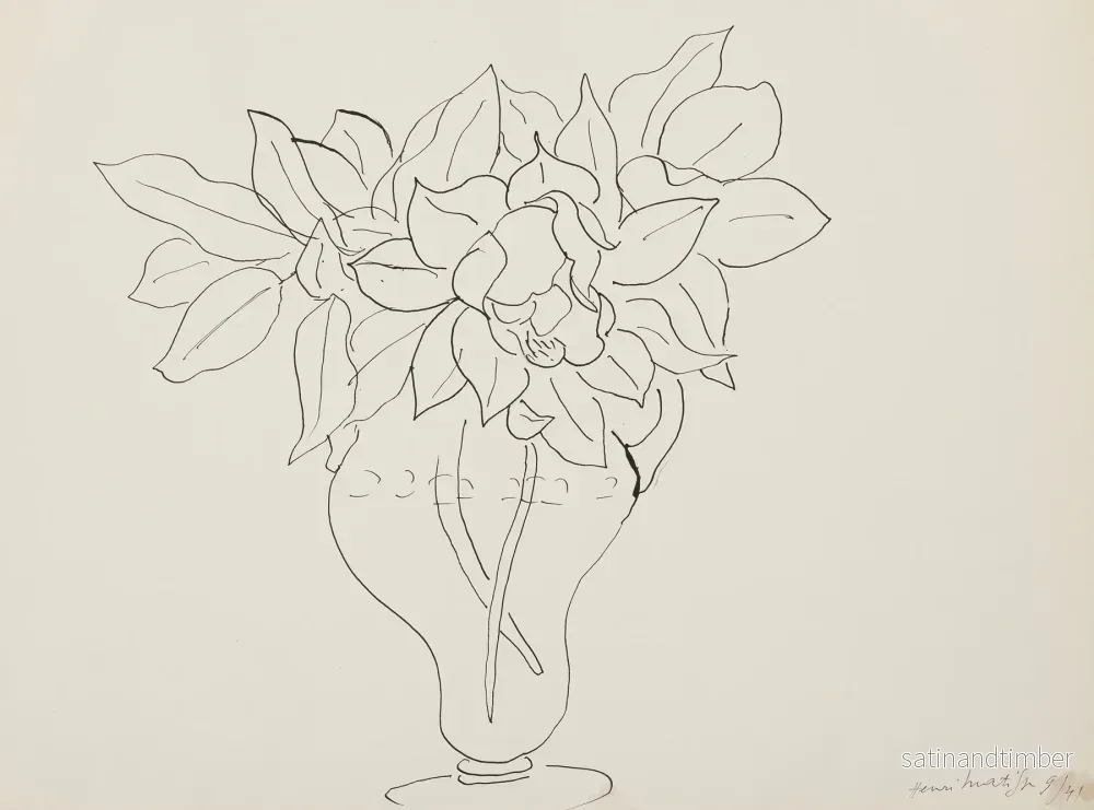 Reproduction du dessin Nature morte – Henri Matisse Reproduction du dessin Nature morte – Henri Matisse