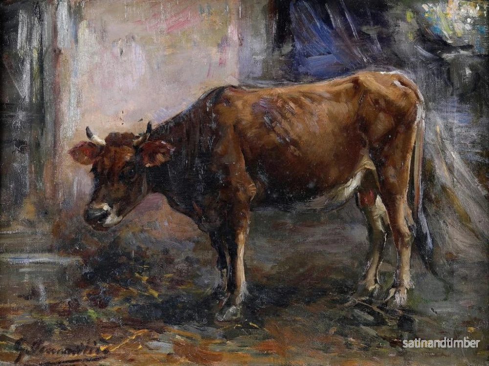 Reproduktion av målningen Vache - Giuseppe Pennasilico - Bild 2