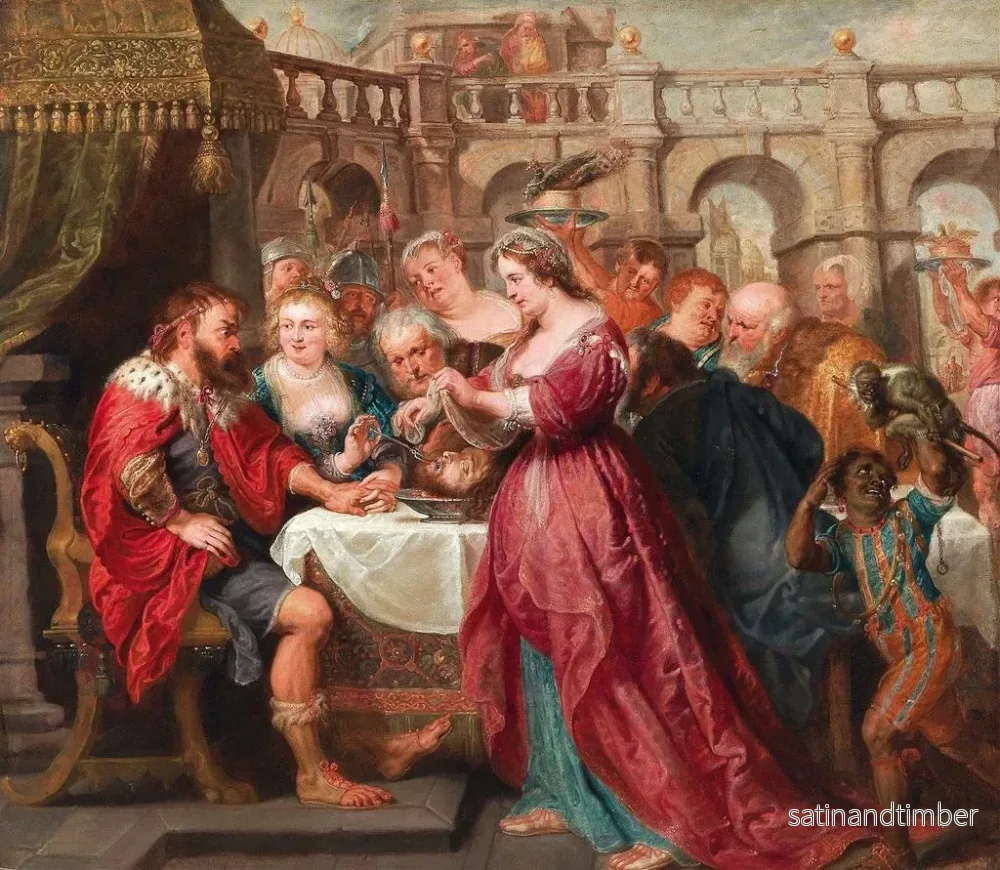 Reproduktion av målningen Le festin d'Hérode - Peter Paul Rubens - Bild 2