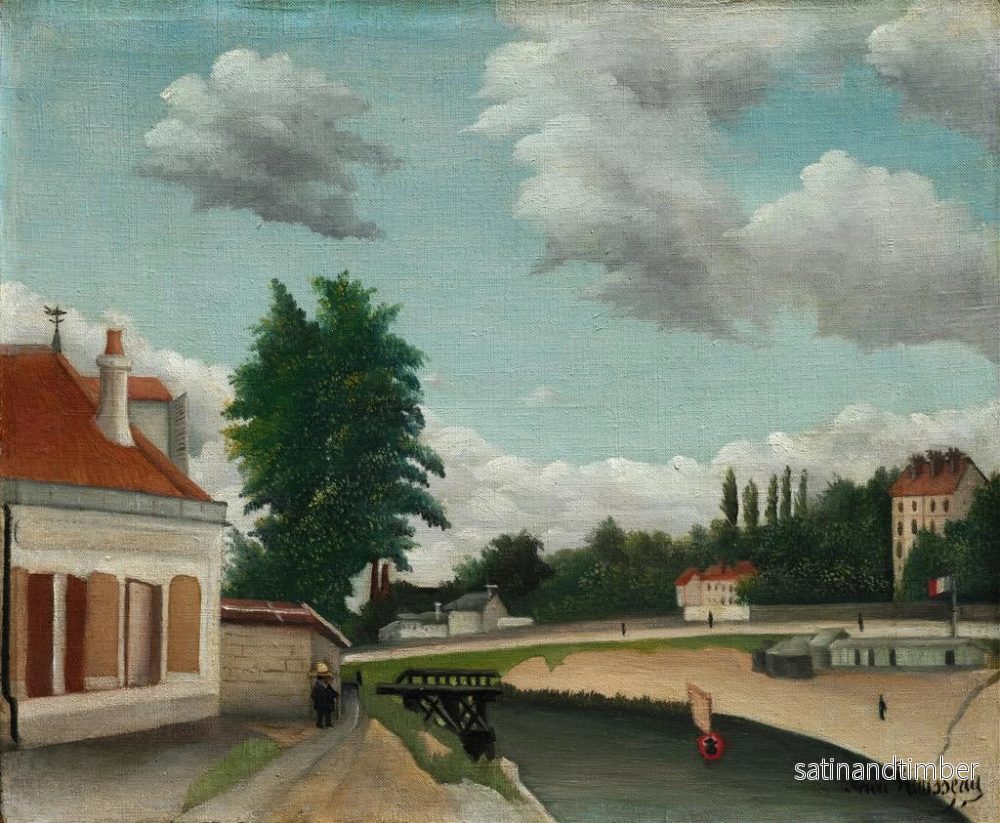 Reproduktion av målningen Périphérie de Paris - Henri Rousseau - Bild 2