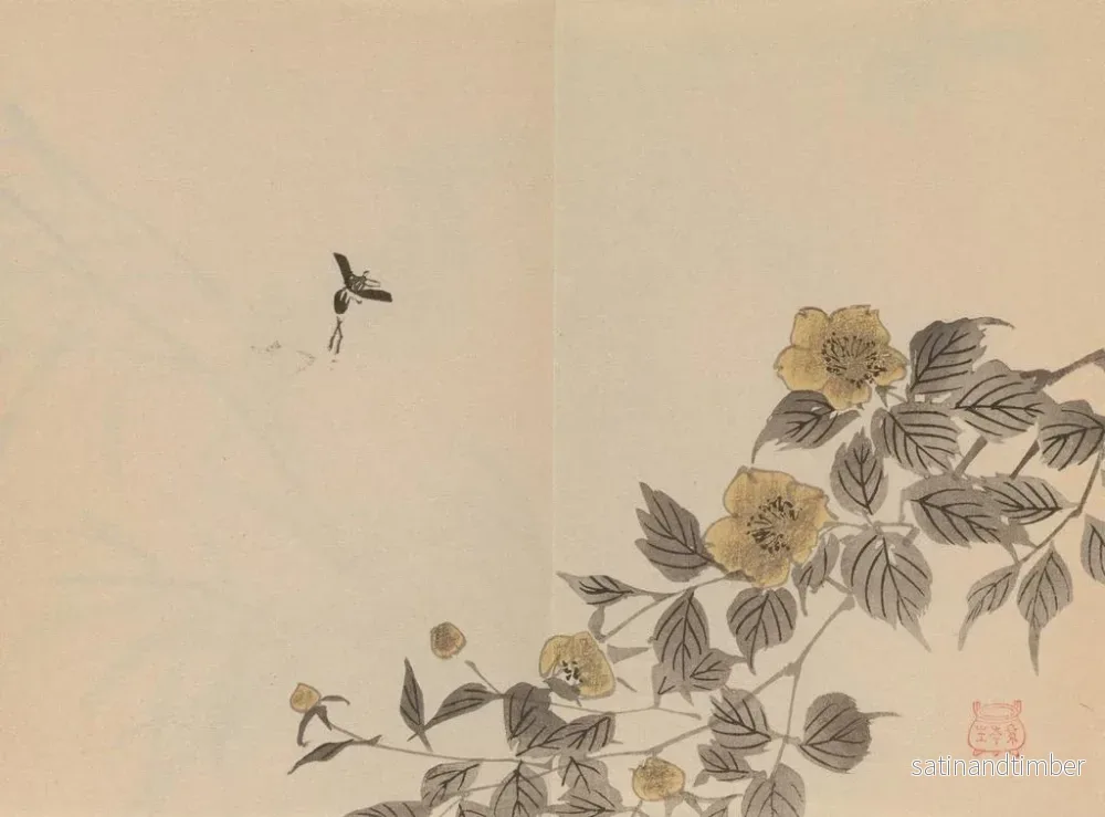 Reproduktion av målningen Keinen shugajō Pl. 41 - Imao Keinen - Bild 2
