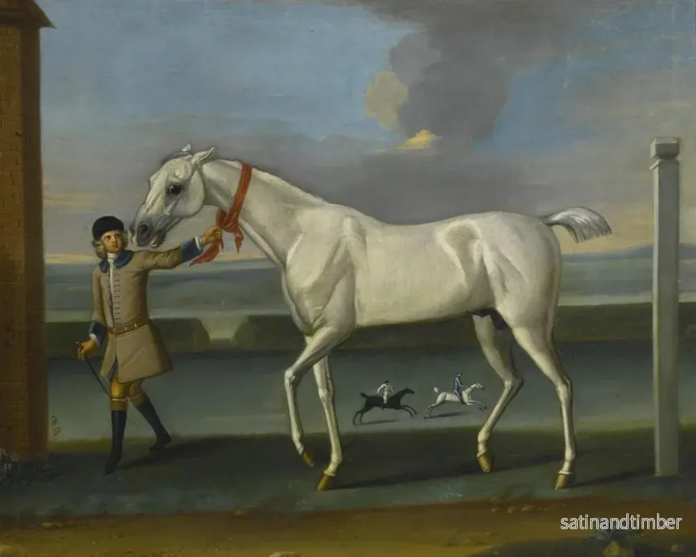 Reproduktion av målningen Plume joyeuse tillhörande Sir E. O'Brien - John Wootton - Bild 2