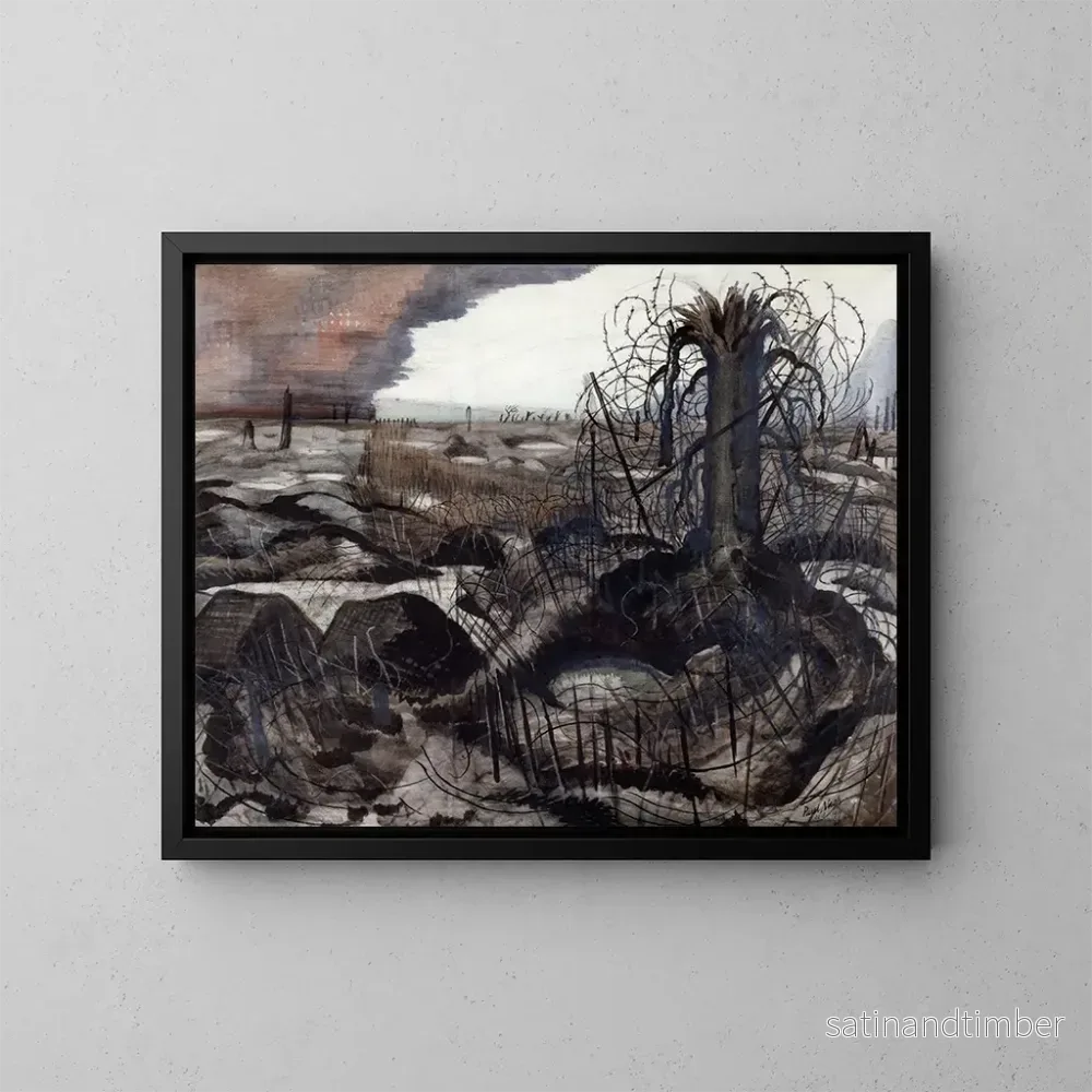 Reproduktion av målningen Fil - Paul Nash