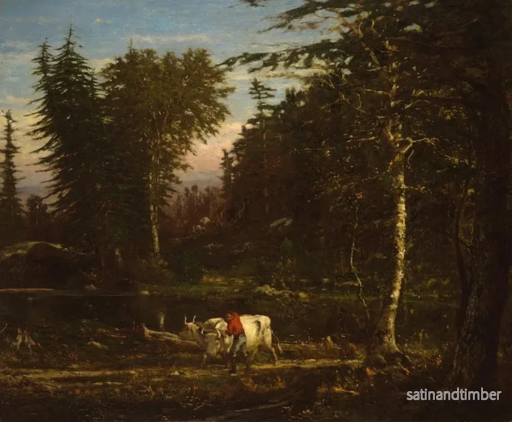 Reproduktion av målningen i Adirondacks - George Inness - Bild 2
