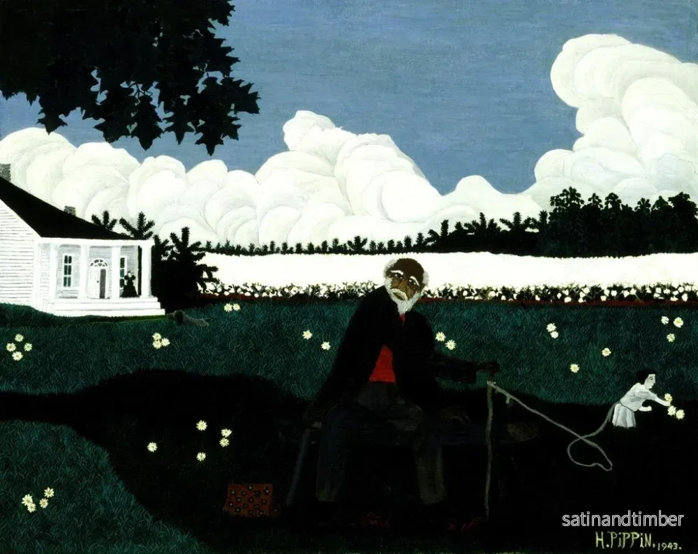 Reproduktion av målningen Vieux Joe Noir - Horace Pippin - Bild 2