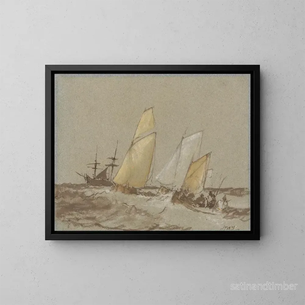 Reproduktion av målningen Expédition - Joseph Mallord William Turner