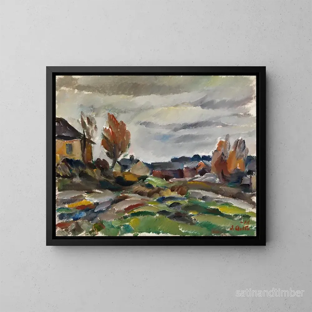 Reproduktion av målningen Tempête - Ilmari Aalto